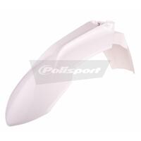 Polisport White Front Fender for 2013-2015 KTM 125 SX
