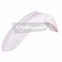 Polisport White Front Fender for 2013-2016 Kawasaki KX250F