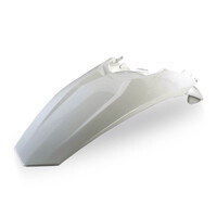 Polisport White Rear Fender for 2013-2015 KTM 350 XCF