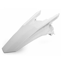 Polisport White Rear Fender for 2018 KTM 250 EXC TPI