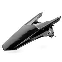 Polisport Black Rear Fender for 2019 KTM 250 EXC TPI Six Days