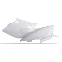 Polisport White Side Covers for 2002-2004 Honda CRF450R