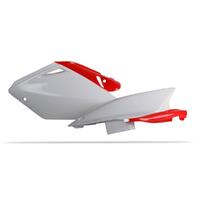 Polisport Red / White Side Covers for 2004-2005 Honda CRF250R