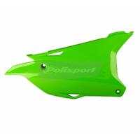 Polisport Green Side Covers for 2014-2022 Kawasaki KX85