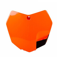 Polisport Orange Front Number Plate for 2014-2015 KTM 250 XCF