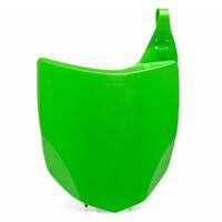 Polisport Green Front Number Plate for 2013-2016 Kawasaki KX250F