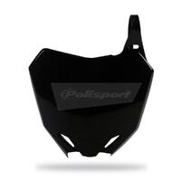 Polisport Black Front Number Plate for 2008-2017 Suzuki RMZ450