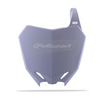 Polisport White Front Number Plate for 2008-2017 Suzuki RMZ450