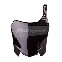 Polisport Black Front Number Plate for 2014-2017 Honda CRF250R