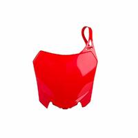 Polisport Red Front Number Plate for 2013-2016 Honda CRF450R