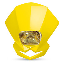 Polisport EMX Motorbike Headlight - Suzuki Yellow