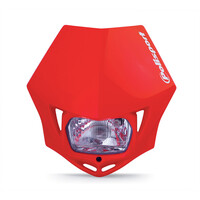Polisport MMX Universal Offroad Enduro Headlight - Honda Red
