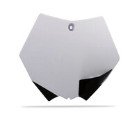 Polisport White Front Number Plate for 2008-2016 KTM 450 EXCF