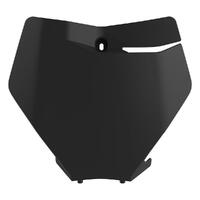 Polisport Black Front Number Plate for 2019-2022 KTM 350 SXF