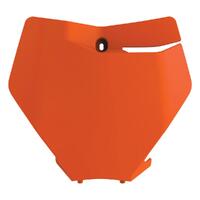 Polisport Orange Front Number Plate for 2019-2022 KTM 150 SX