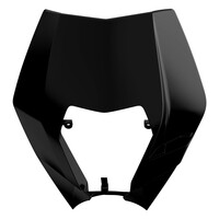 Polisport Black Headlight Surround for 2008-2013 KTM 250 EXCF