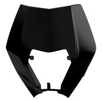 Polisport Black Headlight Surround for 2012-2013 KTM 350 EXCF