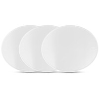 Polisport Preston Petty MX Number Plate - Set of 3 - White