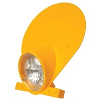 Polisport Preston Petty LED Motorbike Headlight Number Plate - Yellow