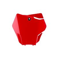 Polisport Red Front Number Plate for 2021-2022 GasGas EC350 F