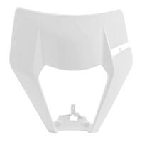 Polisport White Headlight Surround for 2020-2022 KTM 300 EXC TPI