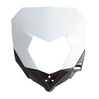 Polisport White / Black Headlight Surround for 2020-2022 Sherco 500 SEF Factory