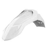 Polisport Supermoto Front Fender - White