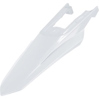 Polisport White Rear Fender for 2023-2026 KTM 125 SX