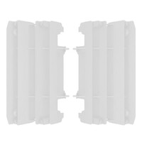 Polisport White Radiator Louvres for 2005-2021 Yamaha YZ125