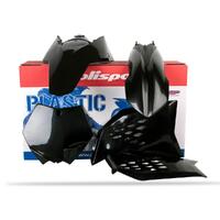 2007-2010 KTM 250 SXF Polisport Offroad MX Black Plastics Kit