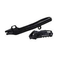 Polisport Chain Guide & Slider Kit Honda CRF250R 10 / CRF450R 09-10 - Black