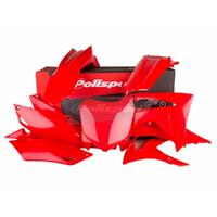 Polisport Offroad MX Red Plastics Kit for 2013-2016 Honda CRF450R