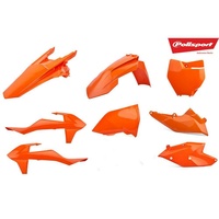 Polisport Plastic Kit for 2017-2018 KTM 125 XC-W