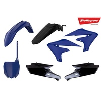 2018-2020 Yamaha YZ450F Polisport Plastics Kit Blue Black Offroad Dirt MX