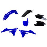 Polisport Plastics Kit for 2014-2017 Yamaha YZ450F Blue Black Offroad Dirt MX