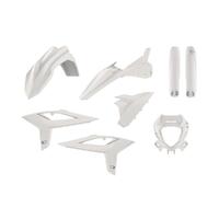 Polisport White Enduro Plastic Kit for 2020-2021 Beta RR125 2T