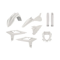 Polisport White Enduro Plastic Kit for 2020 Beta RR250 2T