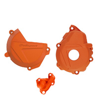 Polisport Engine Cover Kit for 2017-2023 KTM 350 EXCF