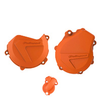 Polisport Engine Cover Kit for 2017-2023 KTM 450 EXCF