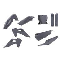 Polisport Nardo Grey Enduro Plastic Kit for 2020-2022 Husqvarna TE150i