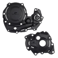 Polisport Clutch, Ignition & Water Pump Cover Kit for 2023-2025 Yamaha YZ450F