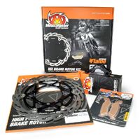 Moto-Master Flame Oversize 270mm Floating Front Brake Kit for 2005-2025 Suzuki RMZ450