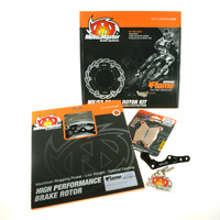 Moto-Master Front 270mm Flame Oversize Brake Kit for 2026 Ducati Desmo 450 EDS