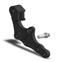 Moto-Master 320mm Front Caliper Adapter Bracket for 2024-2025 GasGas MC350F