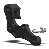 Moto-Master 280mm Front Caliper Adapter Bracket for 2008-2026 Yamaha YZ125