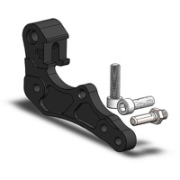 Moto-Master 280mm Front Caliper Adapter Bracket for 2014-2025 Husqvarna FC350