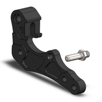 Moto-Master Front 280mm Caliper Adapter Bracket for 2026 Ducati Desmo 450 EDS
