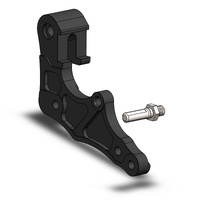 Moto-Master Front 320mm Brake Caliper Adapter Bracket for 2022-2024 GasGasES700