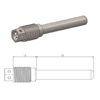 Moto-Master Race-Drilled Front Brake Pad Pin for 1988-2000 Honda XR600R