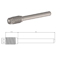 Moto-Master Race-Drilled Rear Brake Pad Pin for 2003-2026 Yamaha YZ450F